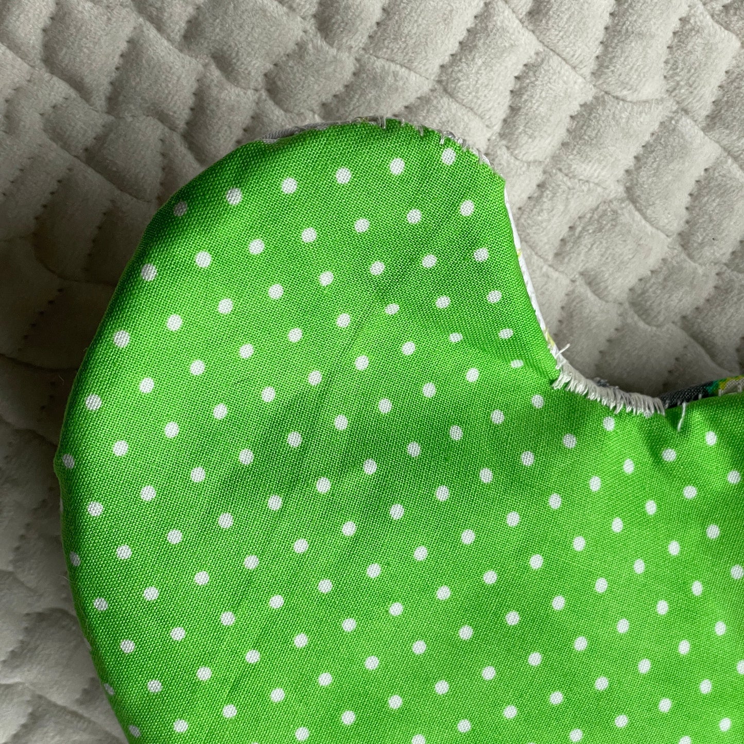 Kiss the Frog heart shaped clutch | modern quilted zipper pouch with charms and handmade tassel | small purse with optional crossbody strap